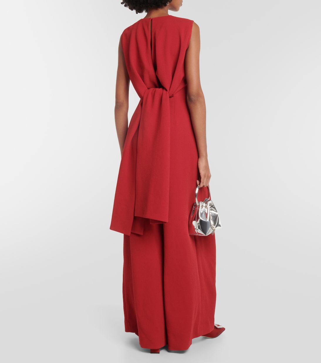 Mono ancho Charmaine de crepé | Emilia Wickstead