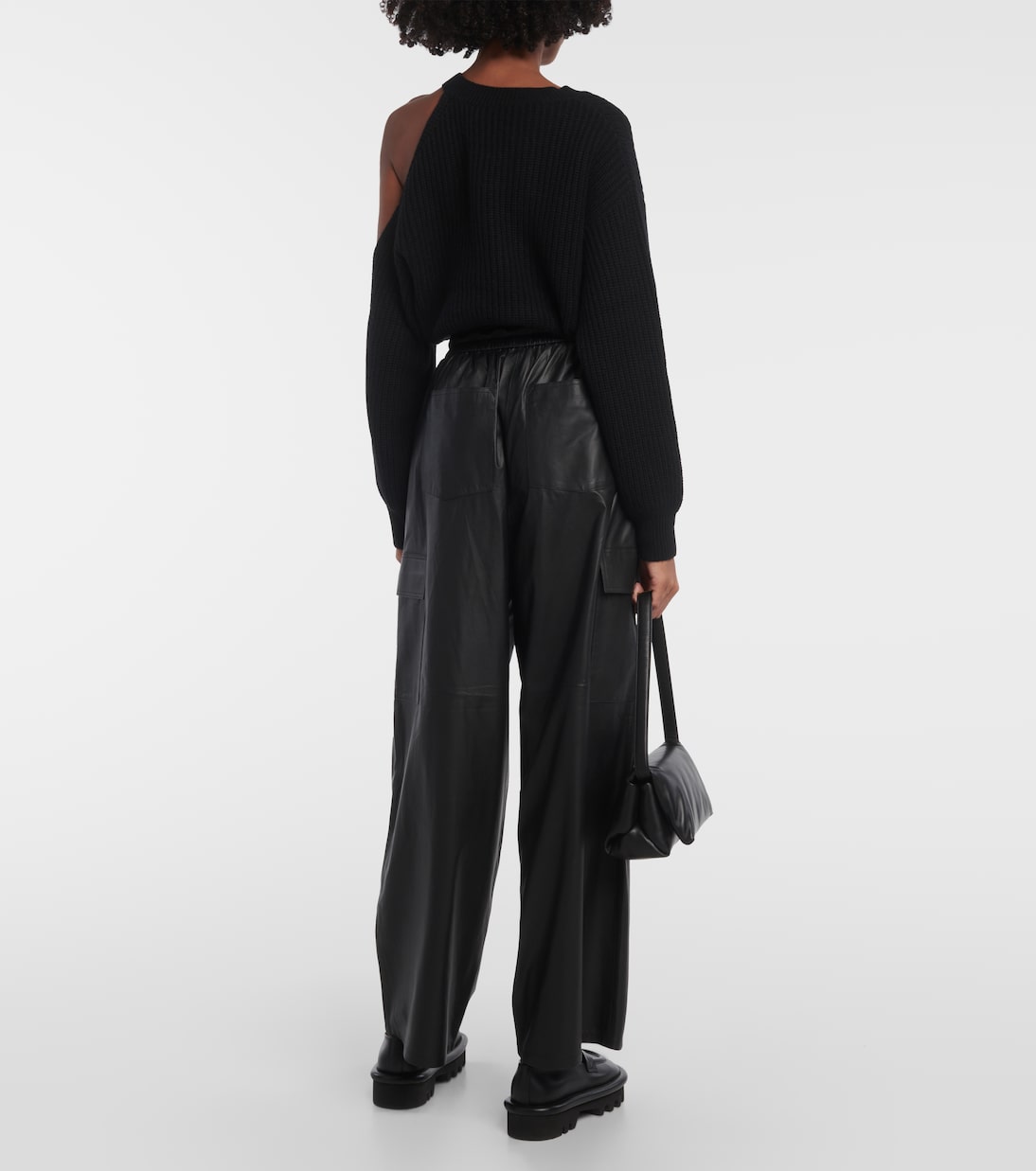 Pantalon en cuir | Yves Salomon