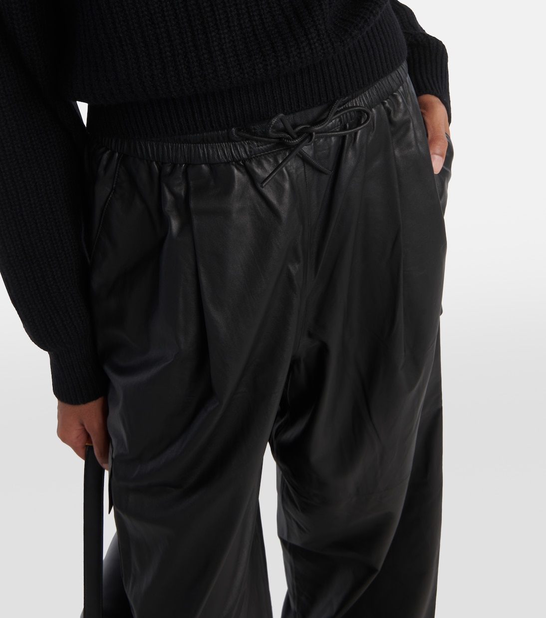 Pantalon en cuir | Yves Salomon