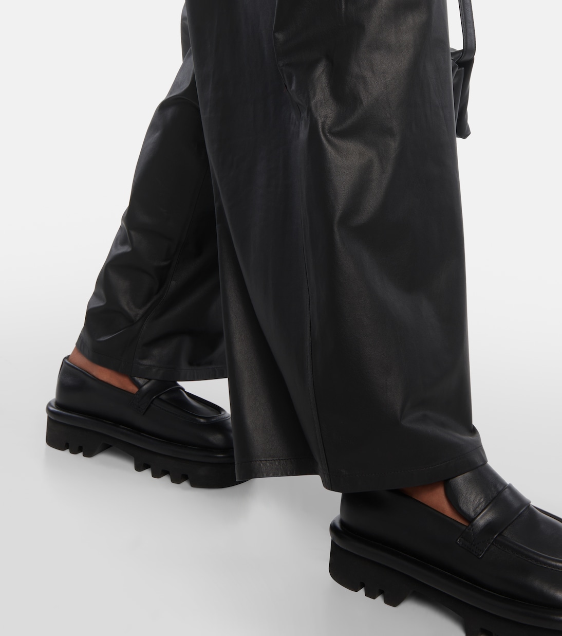 Pantalon en cuir | Yves Salomon