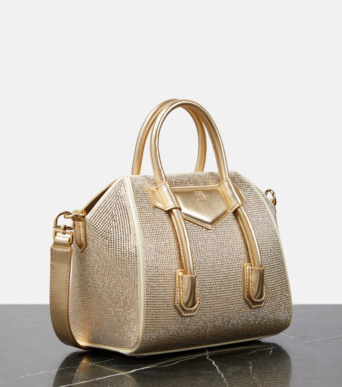 Antigona Lock Mini embellished tote bag | Givenchy