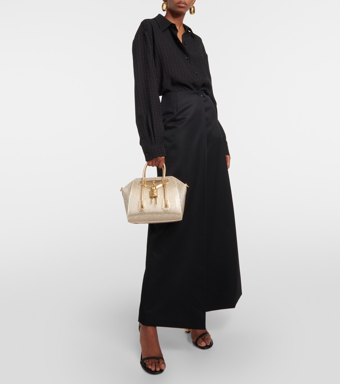Antigona Lock Mini embellished tote bag | Givenchy