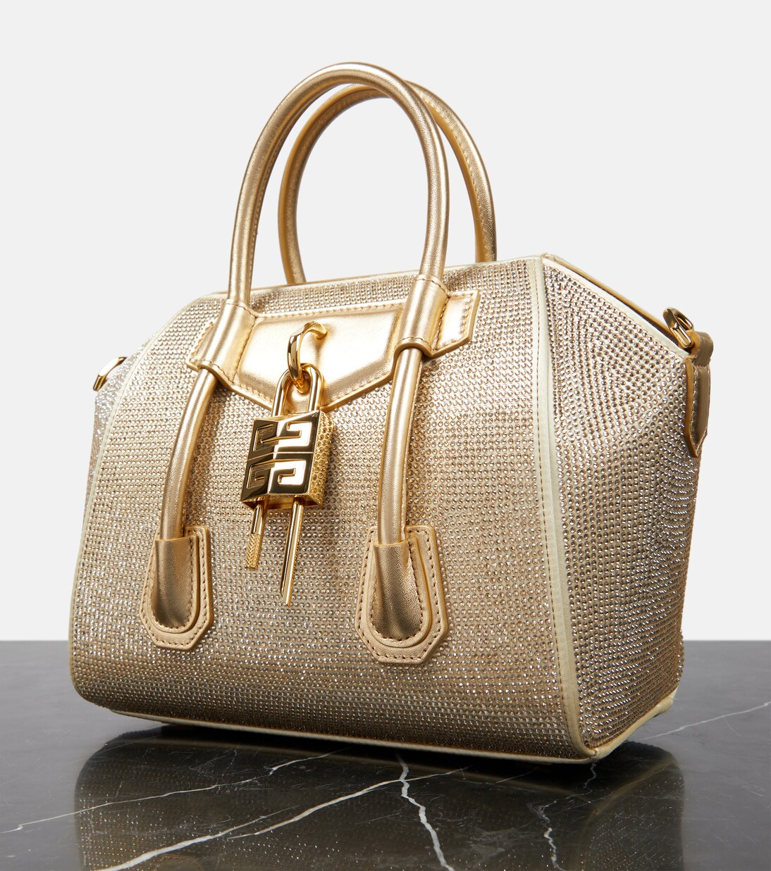 Antigona Lock Mini embellished tote bag | Givenchy