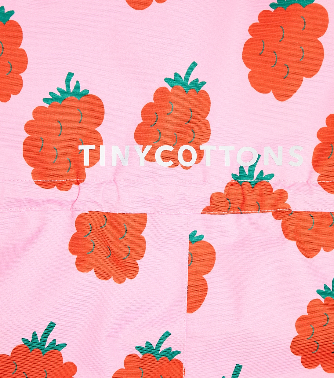 Bebé - mono de nieve Raspberries acolchado | Tinycottons