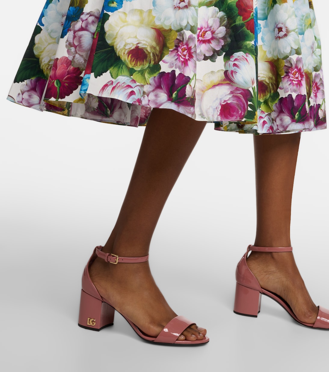 Sandalen aus Lackleder | Dolce&Gabbana