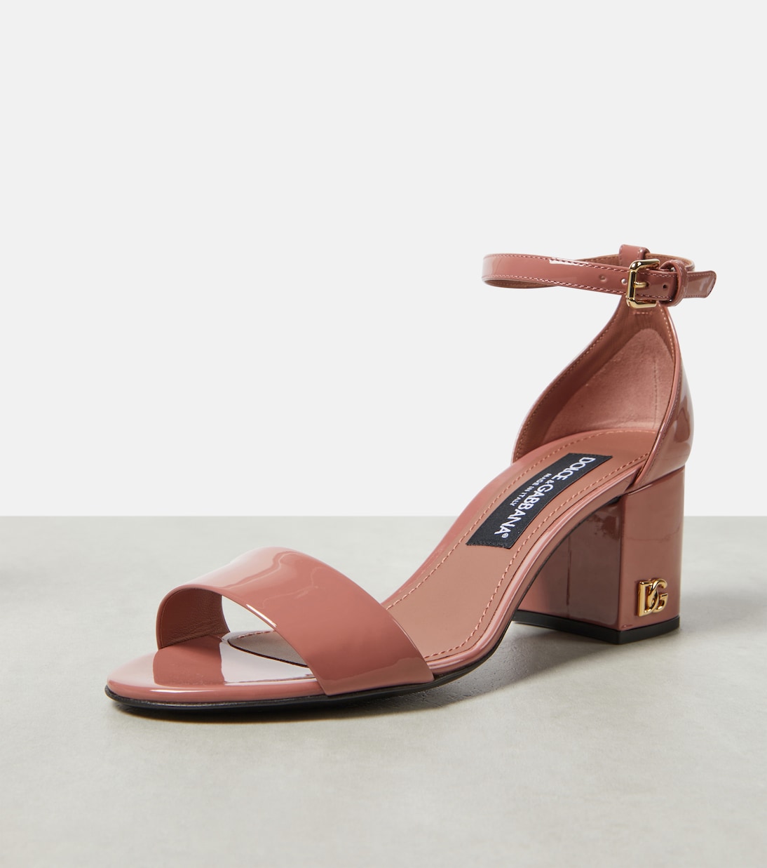 Sandalen aus Lackleder | Dolce&Gabbana