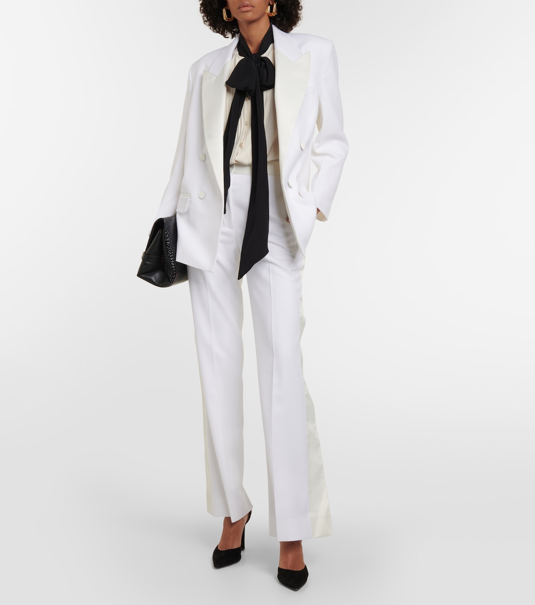 Pantaloni regular a vita alta | Victoria Beckham