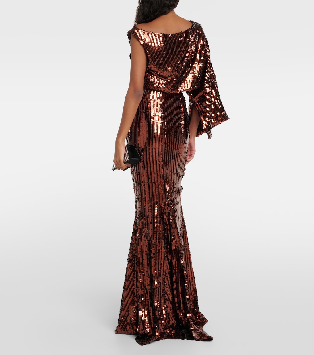 Jupe longue Ariel à sequins | Taller Marmo