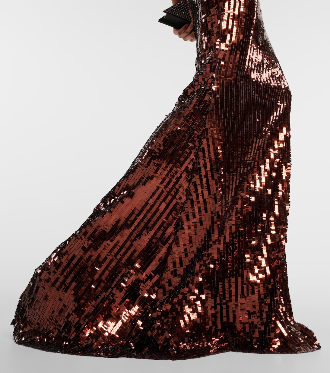 Jupe longue Ariel à sequins | Taller Marmo
