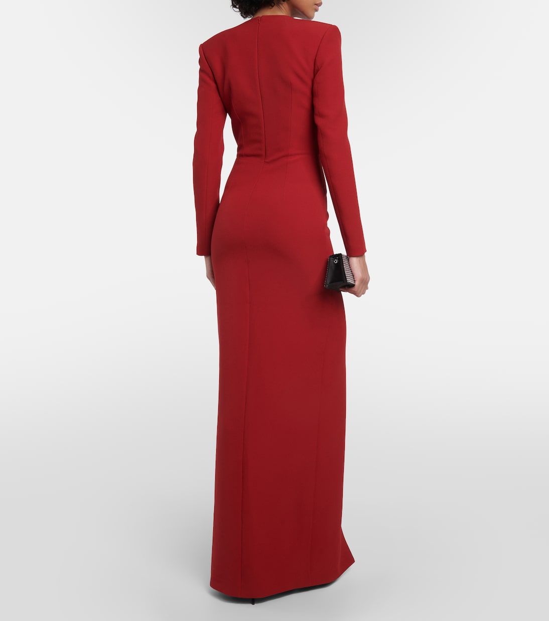 Robe Trixie aus Crêpe | Safiyaa