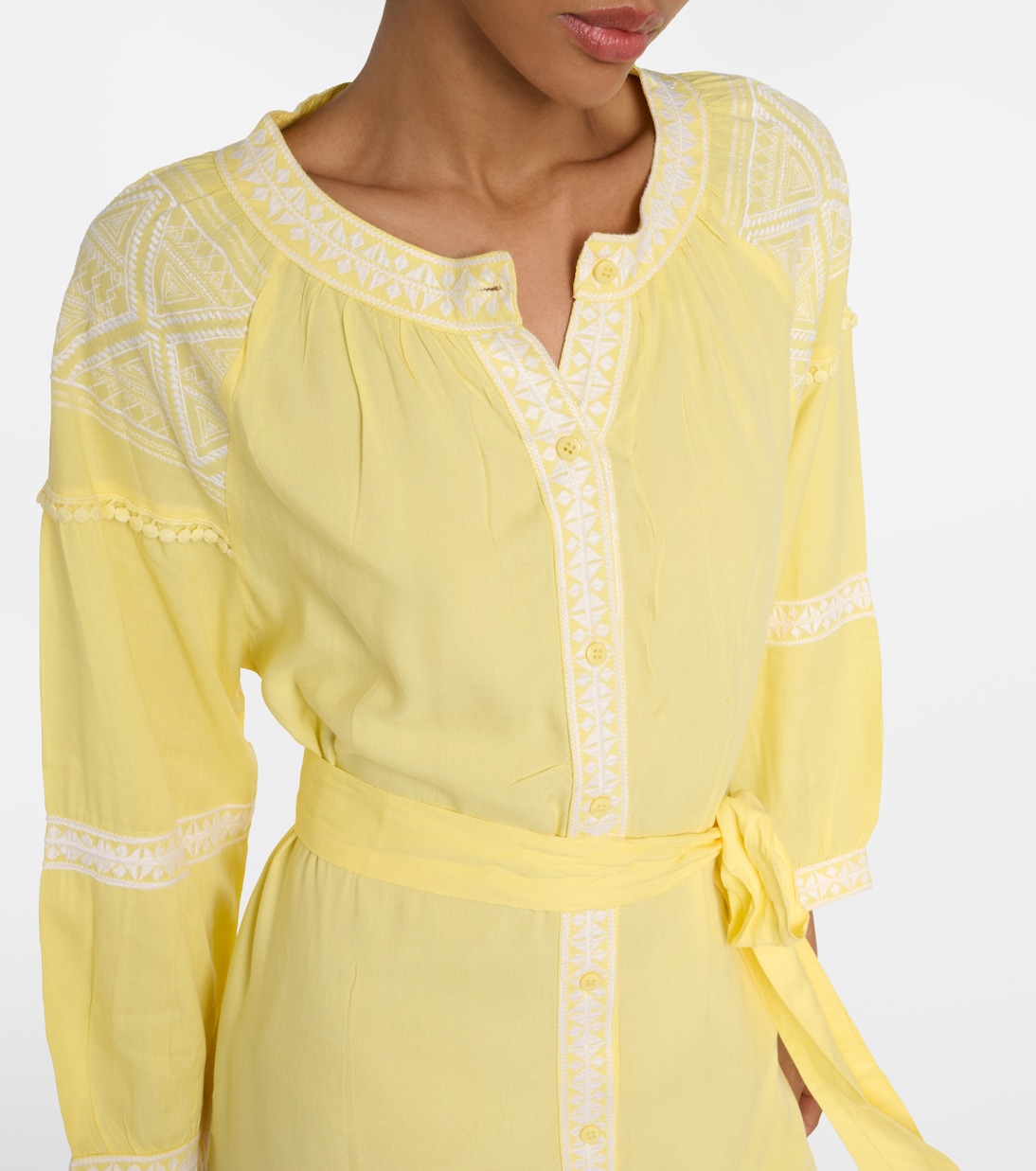 Ally embroidered midi dress | Melissa Odabash