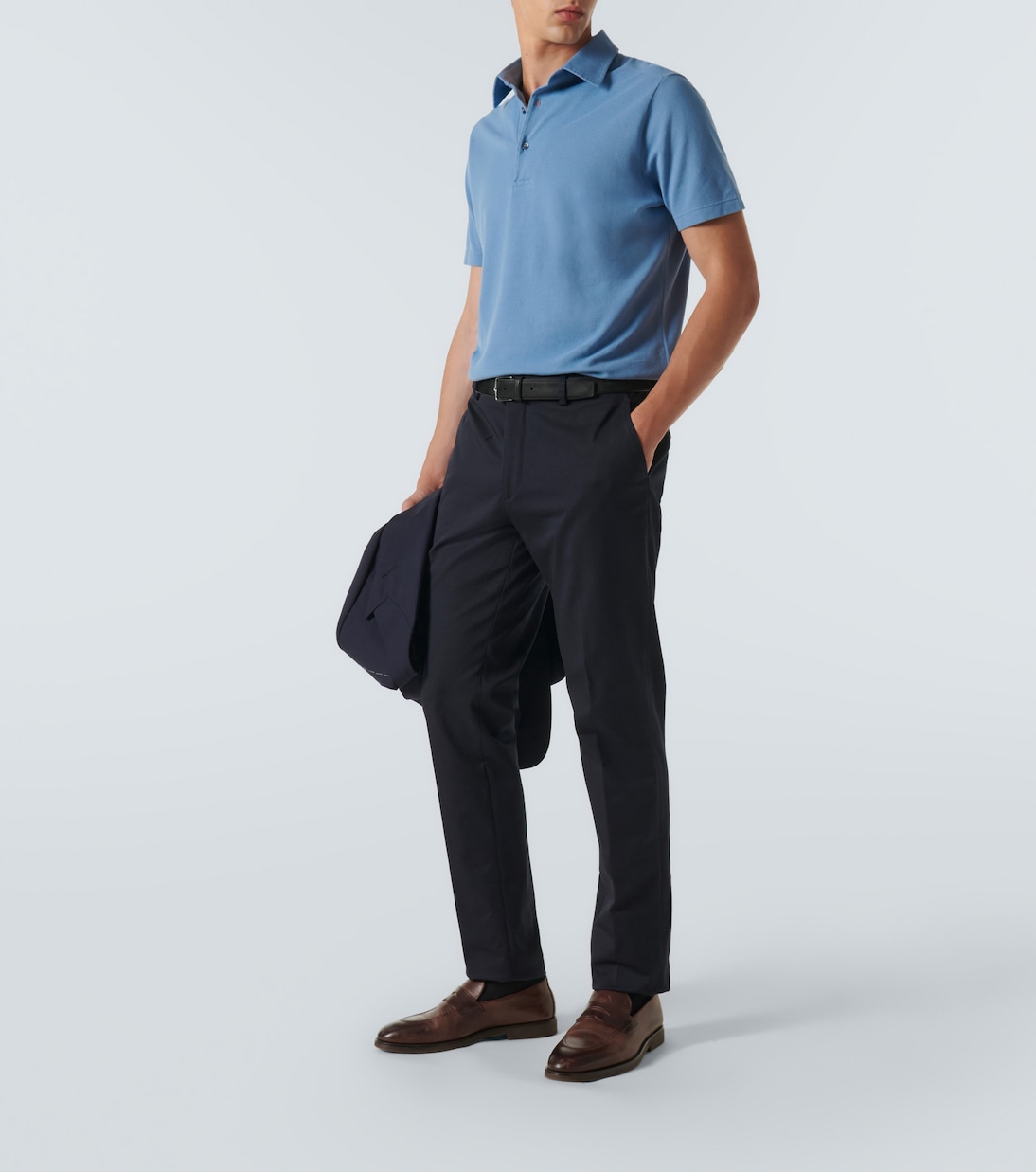 Polo in cotone piqué  | Loro Piana