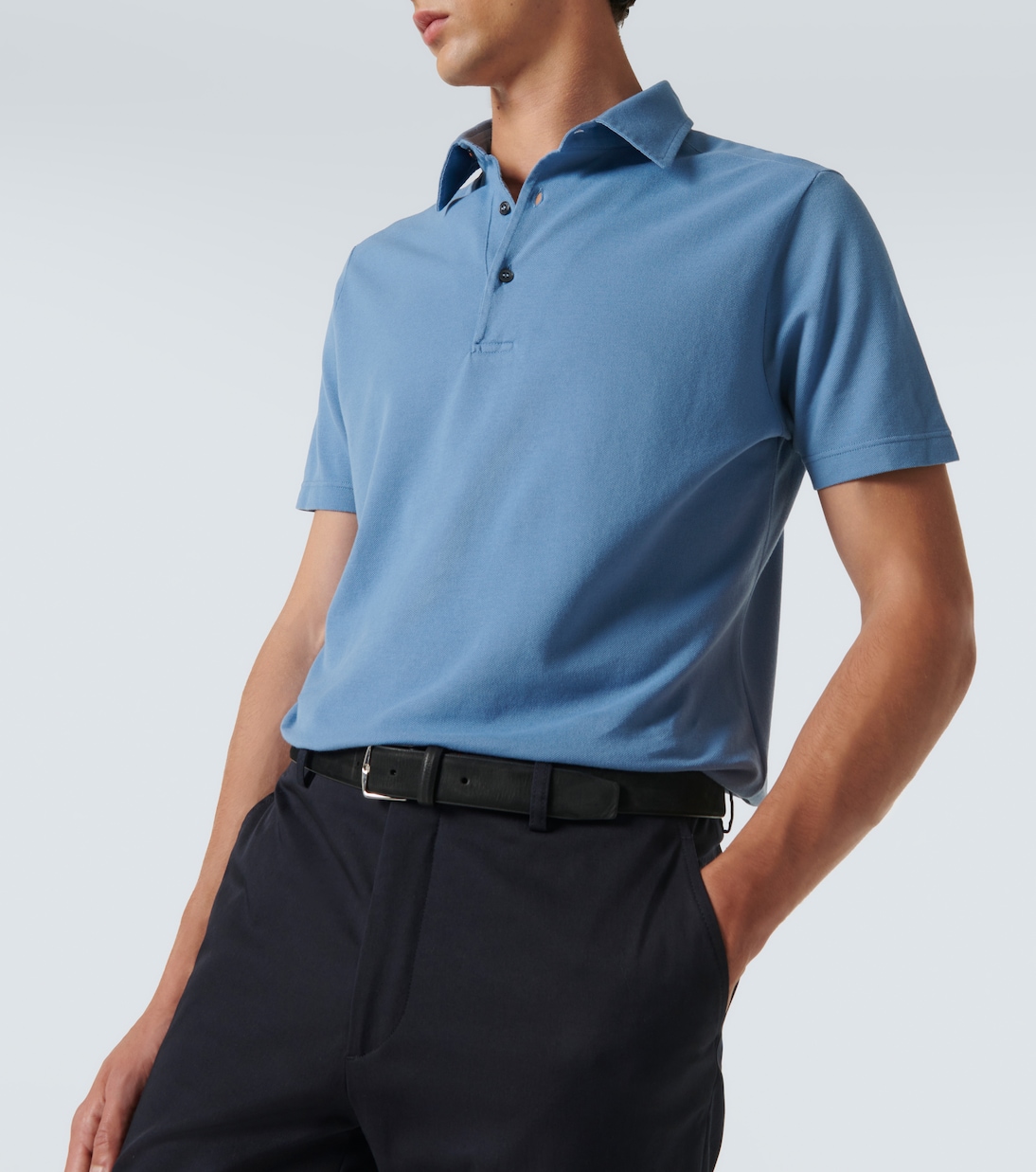 Polo in cotone piqué  | Loro Piana