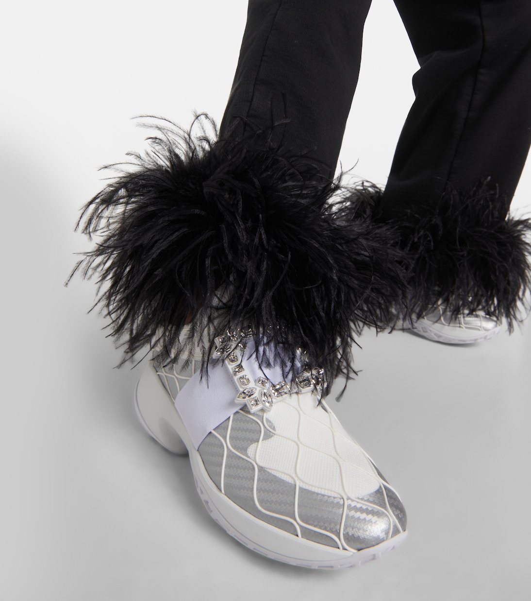 Viv' Run embellished sneakers | Roger Vivier