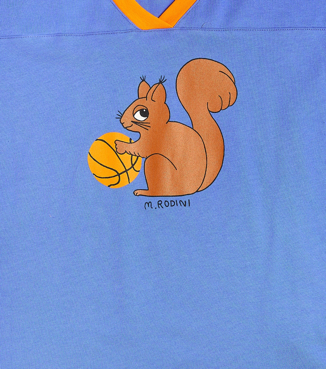 Camiseta Squirrels de jersey de algodón | Mini Rodini