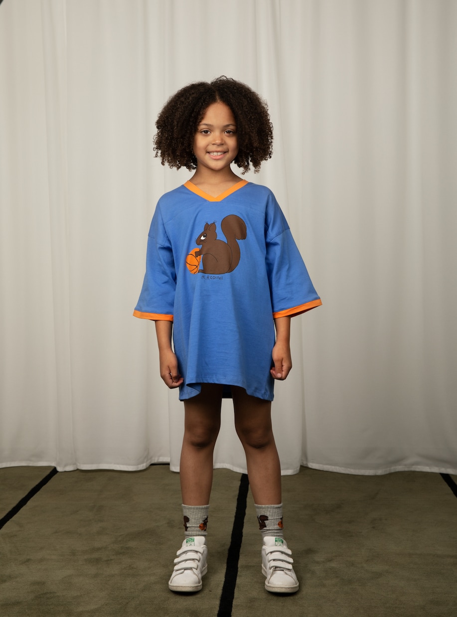 Camiseta Squirrels de jersey de algodón | Mini Rodini