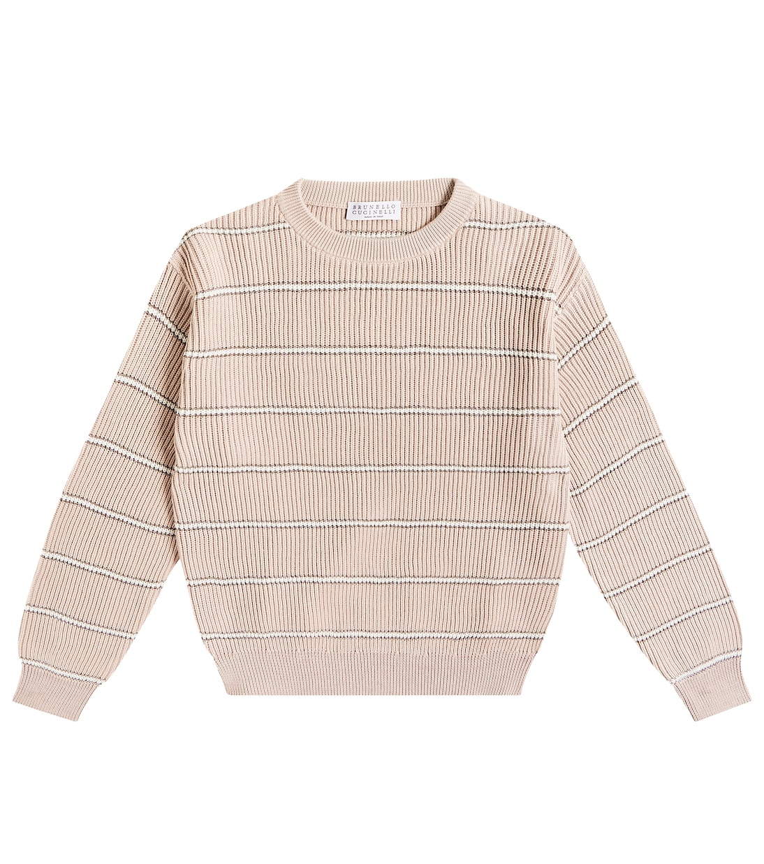 Pullover in cotone | Brunello Cucinelli Kids