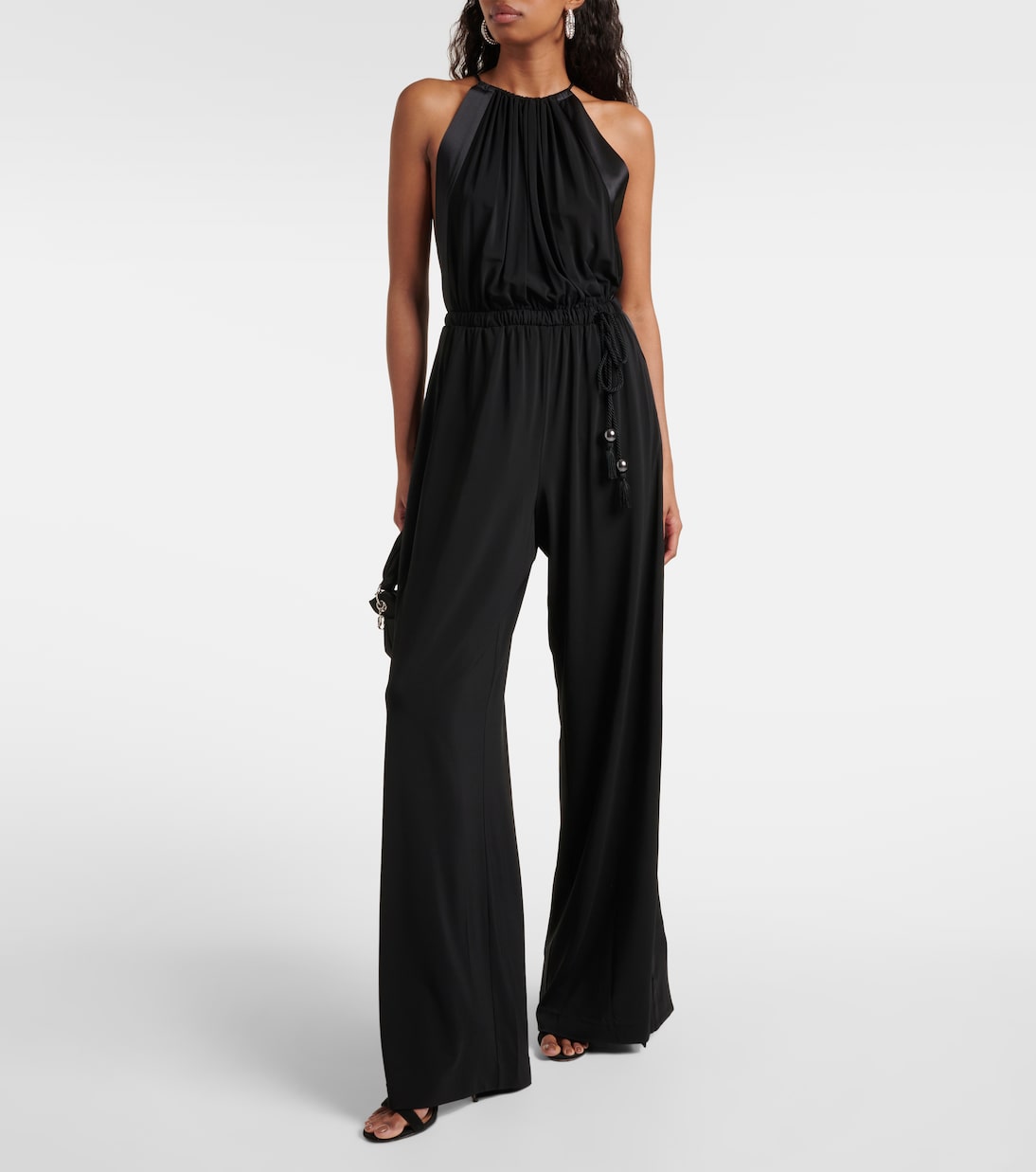 Jumpsuit Ubi aus Jersey und Seidensatin | Max Mara