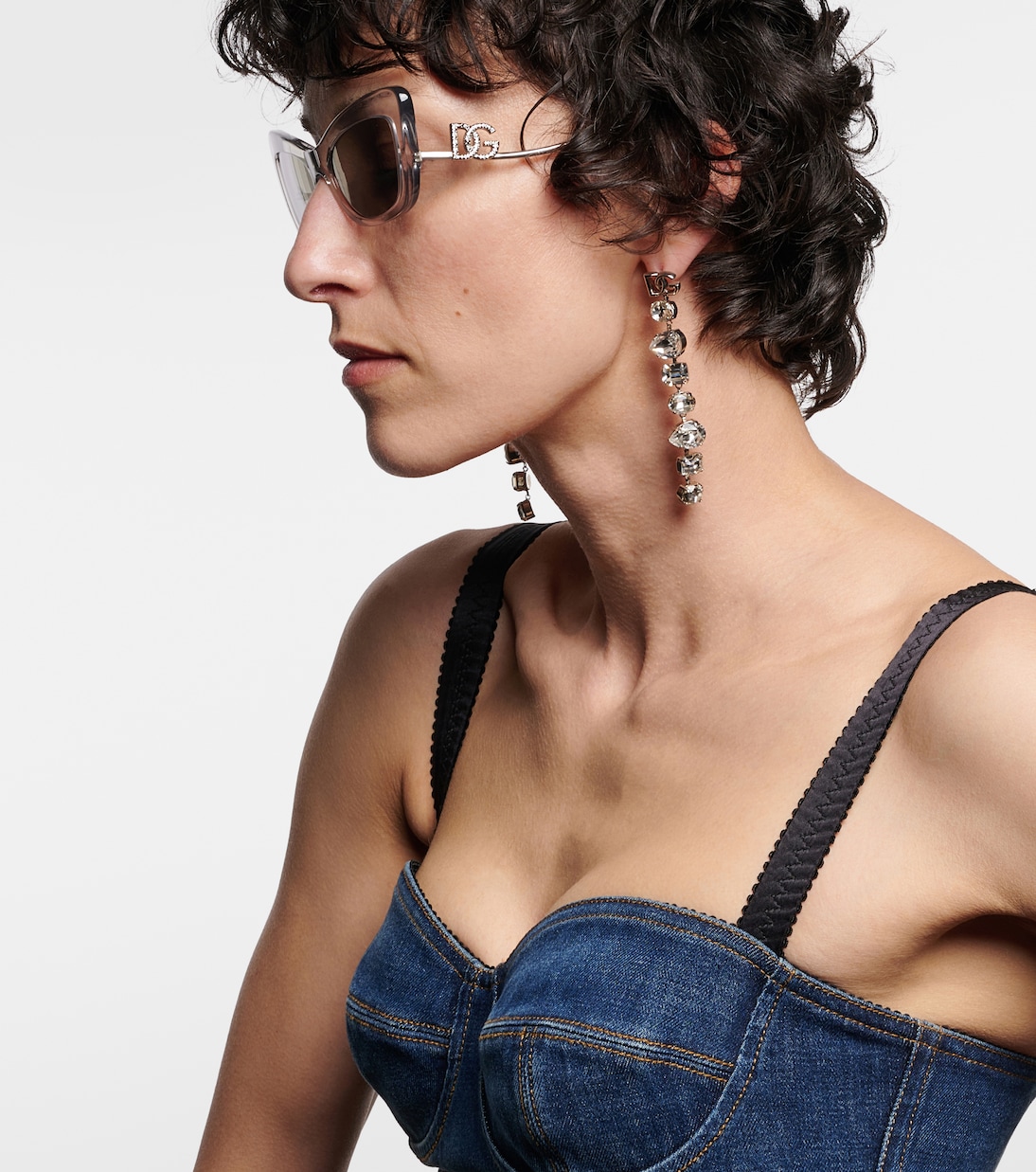 DG embellished cat-eye sunglasses | Dolce&Gabbana