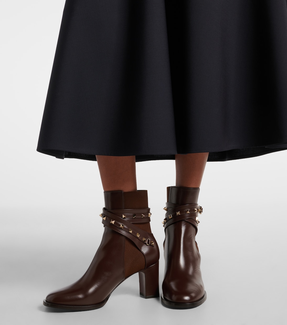 Stivaletti Rockstud in pelle | Valentino Garavani