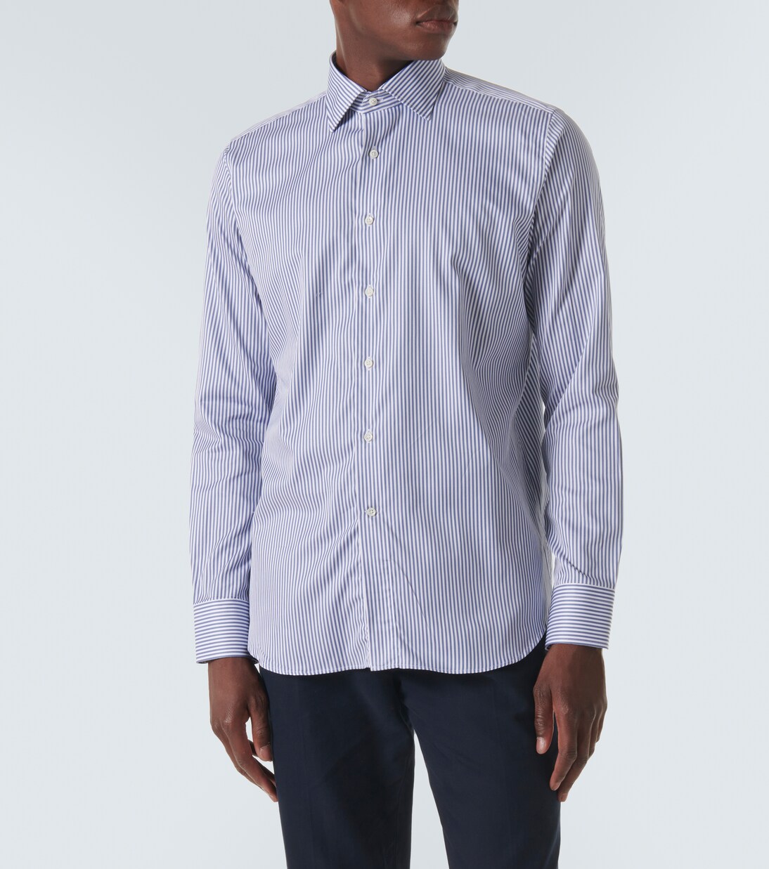 Camicia in cotone a righe | Canali