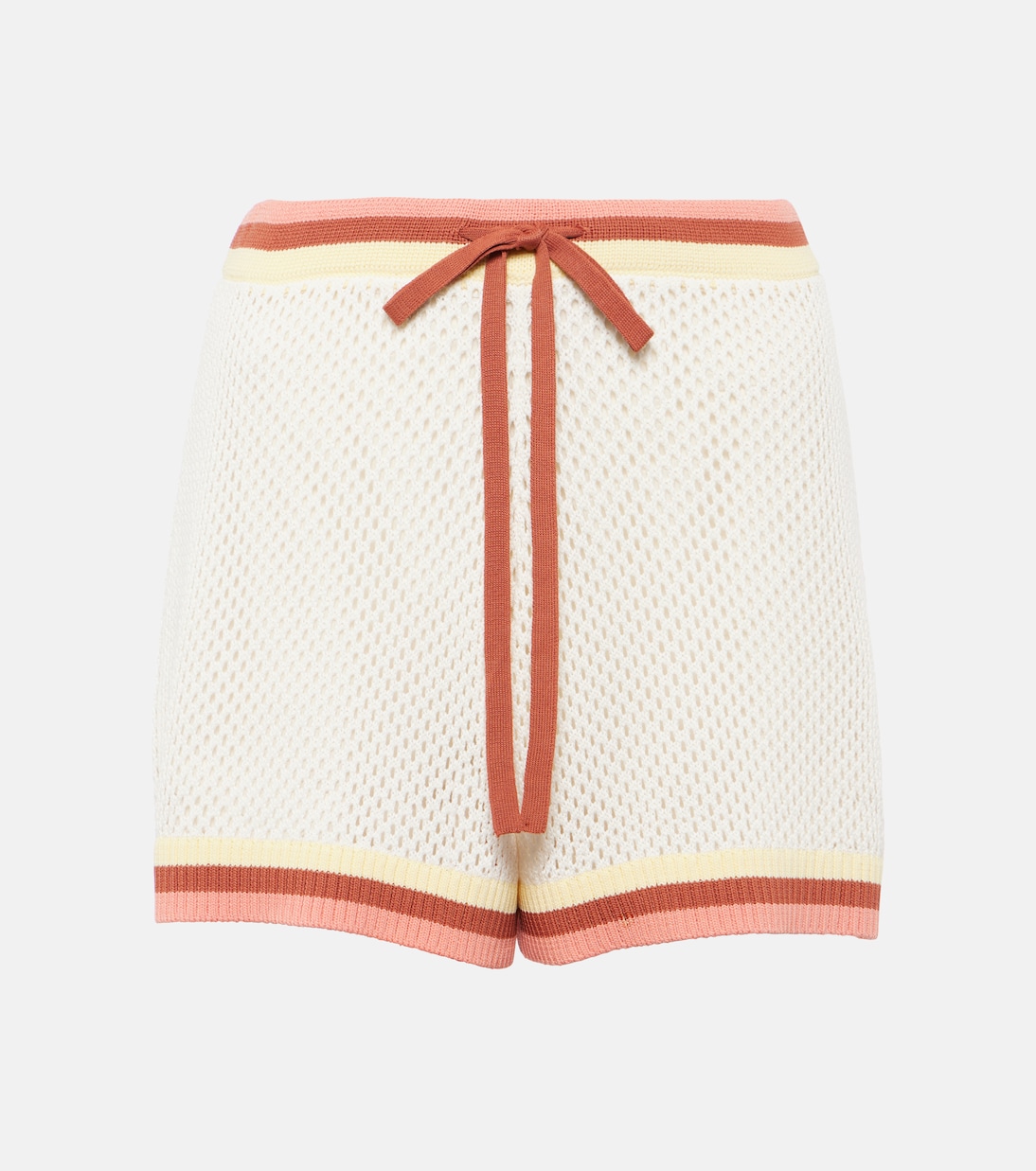 Shorts Golden in maglia a vita alta | Zimmermann
