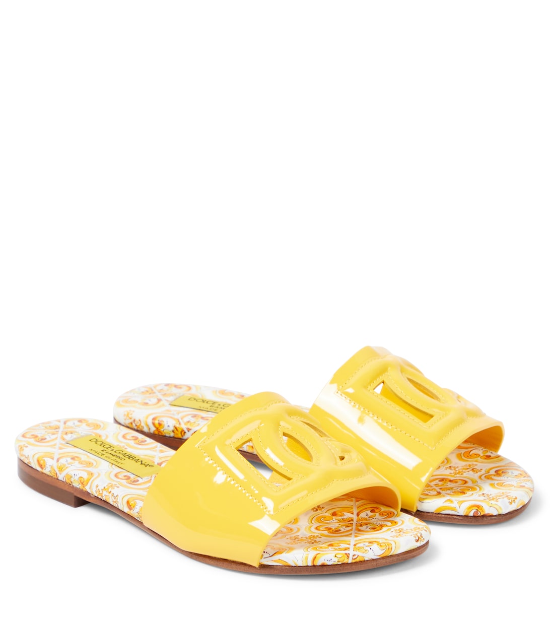 Mules en cuir verni | Dolce&Gabbana Kids