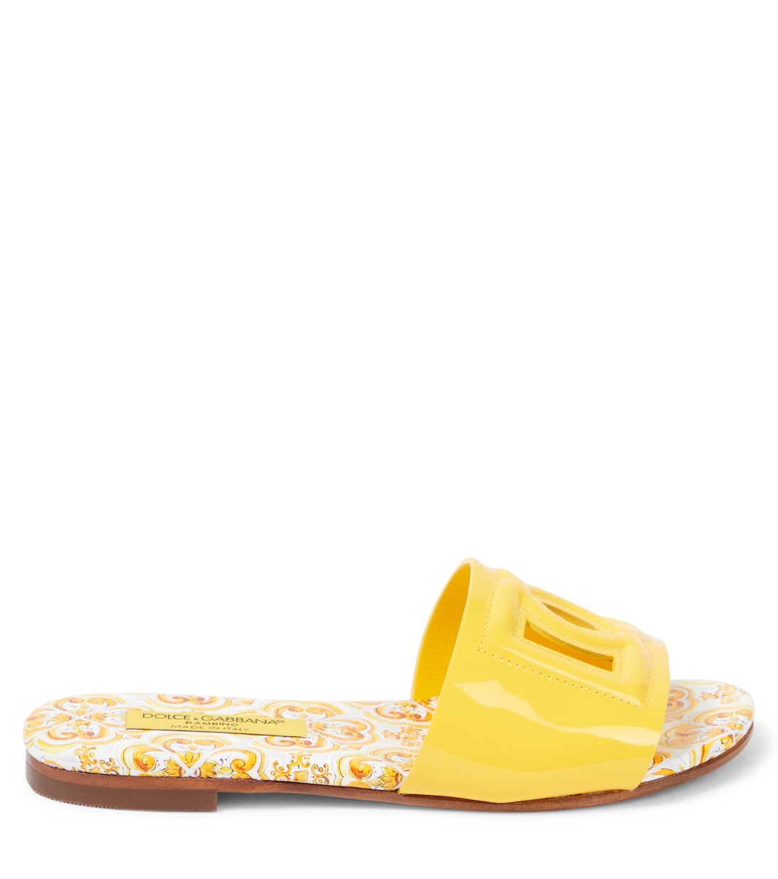 Mules en cuir verni | Dolce&Gabbana Kids