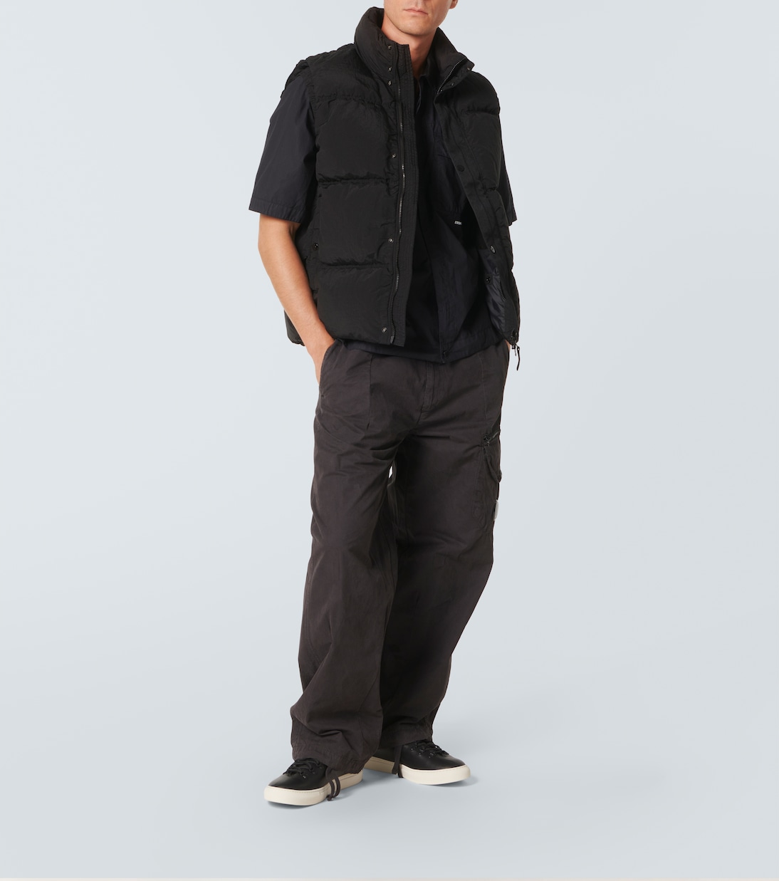 Sneakers Compass aus Leder | Stone Island