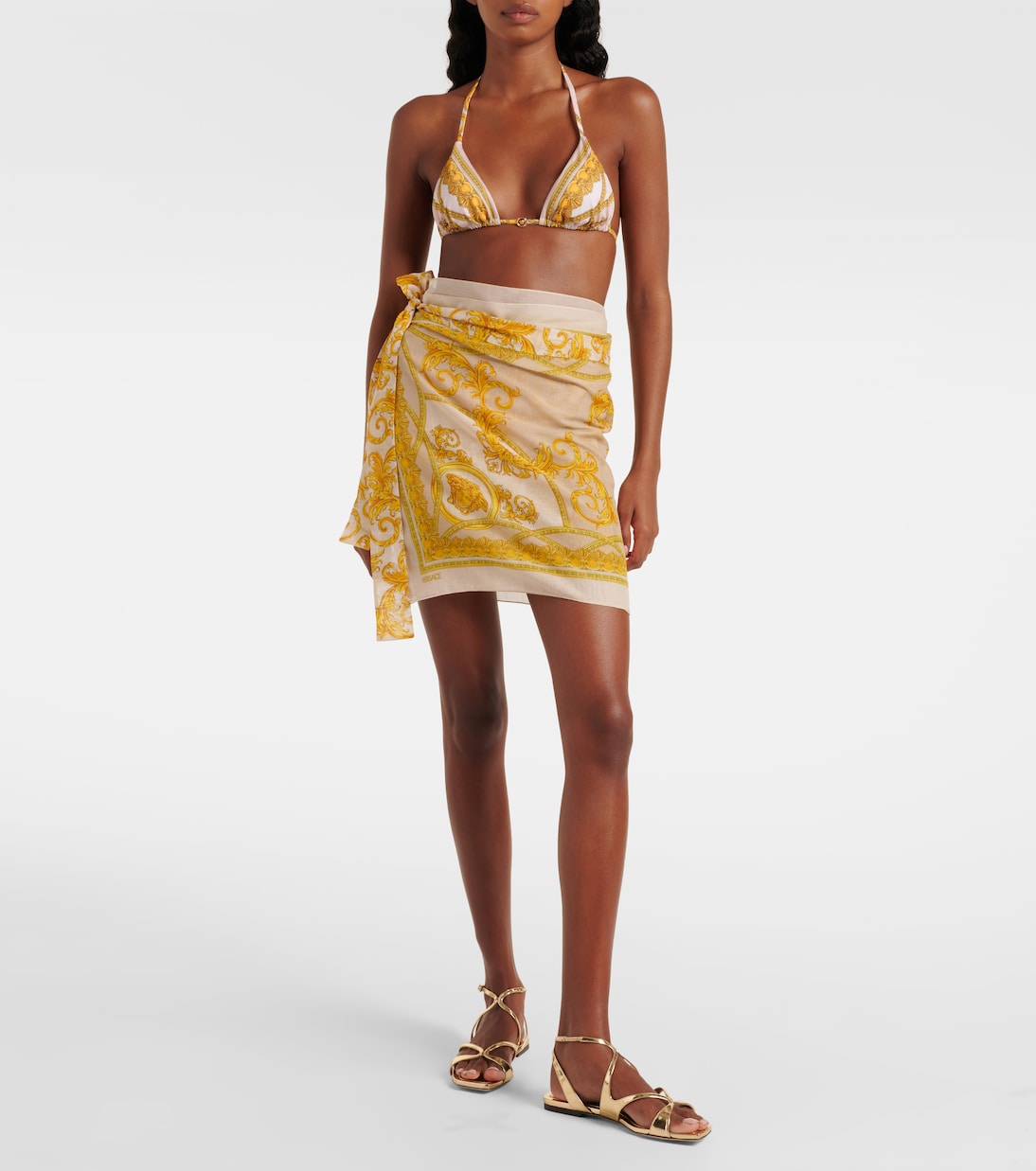 Pareo Barocco aus Baumwolle und Seide | Versace