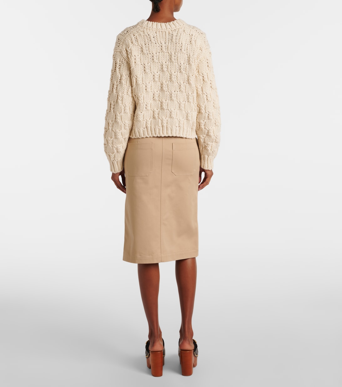 Pull en laine, soie et cachemire | Chloé