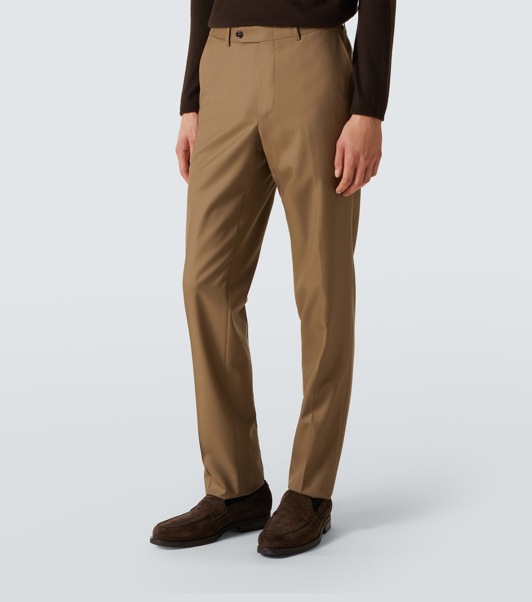 Abito doppiopetto in twill di lana | Zegna