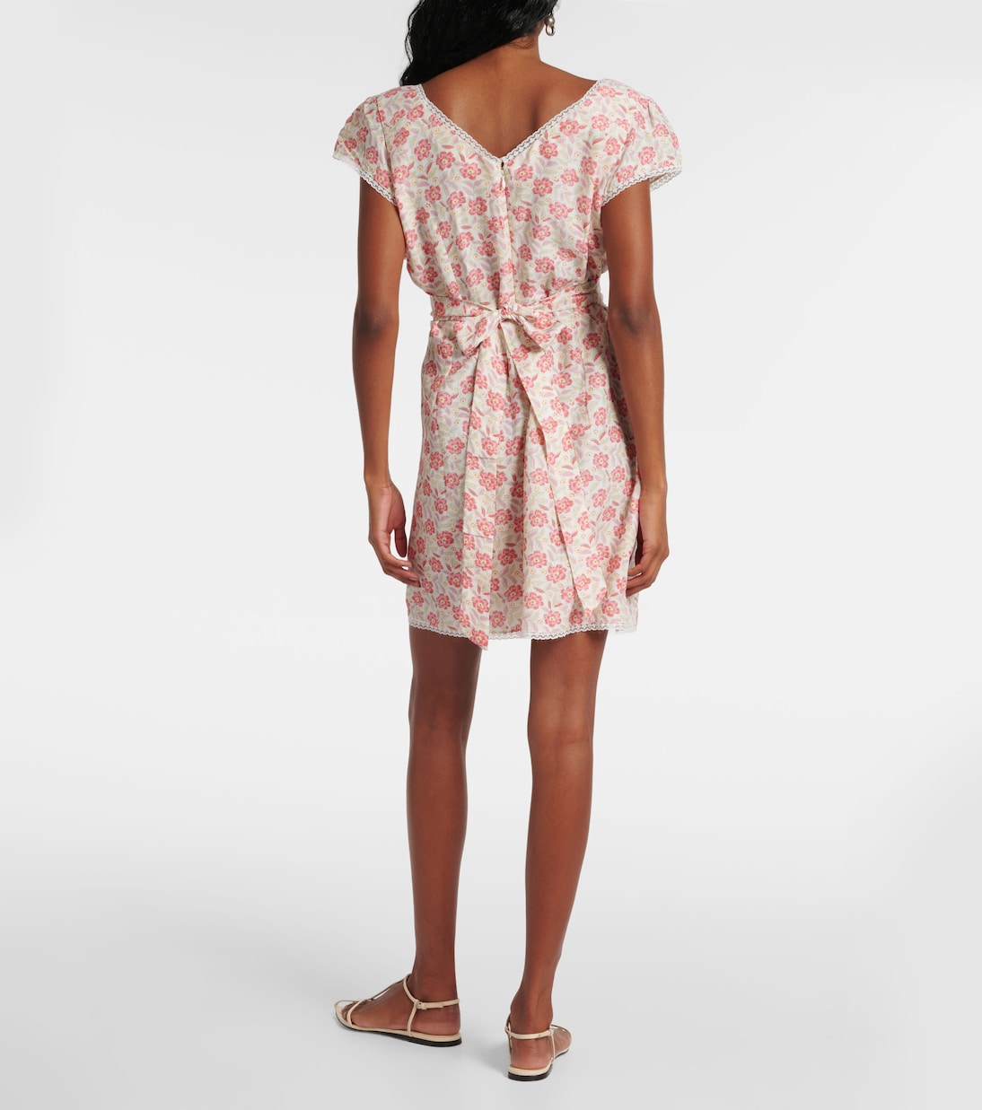 Vestido corto Alexandra floral | Rixo