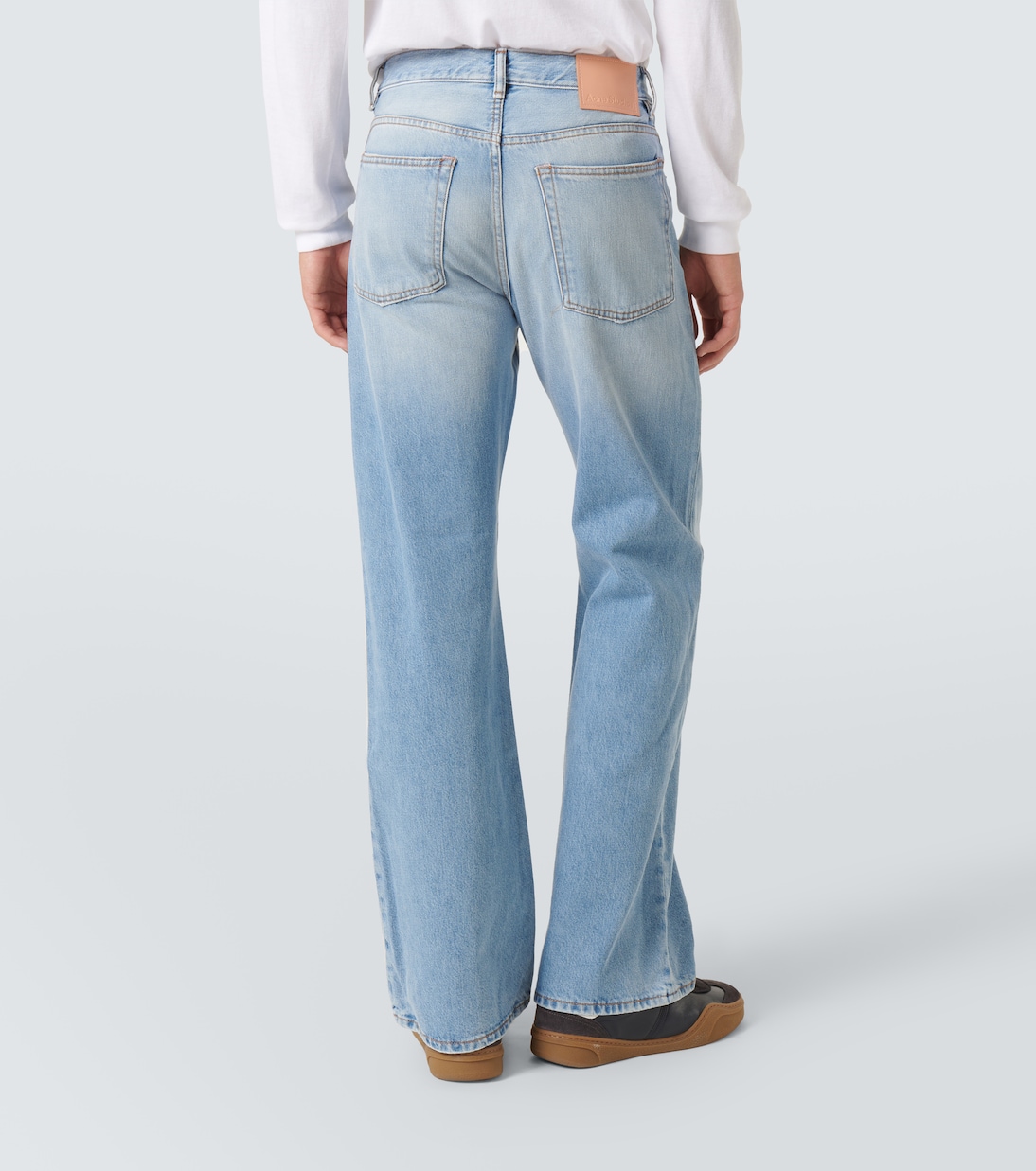 2021M mid-rise wide-leg jeans | Acne Studios