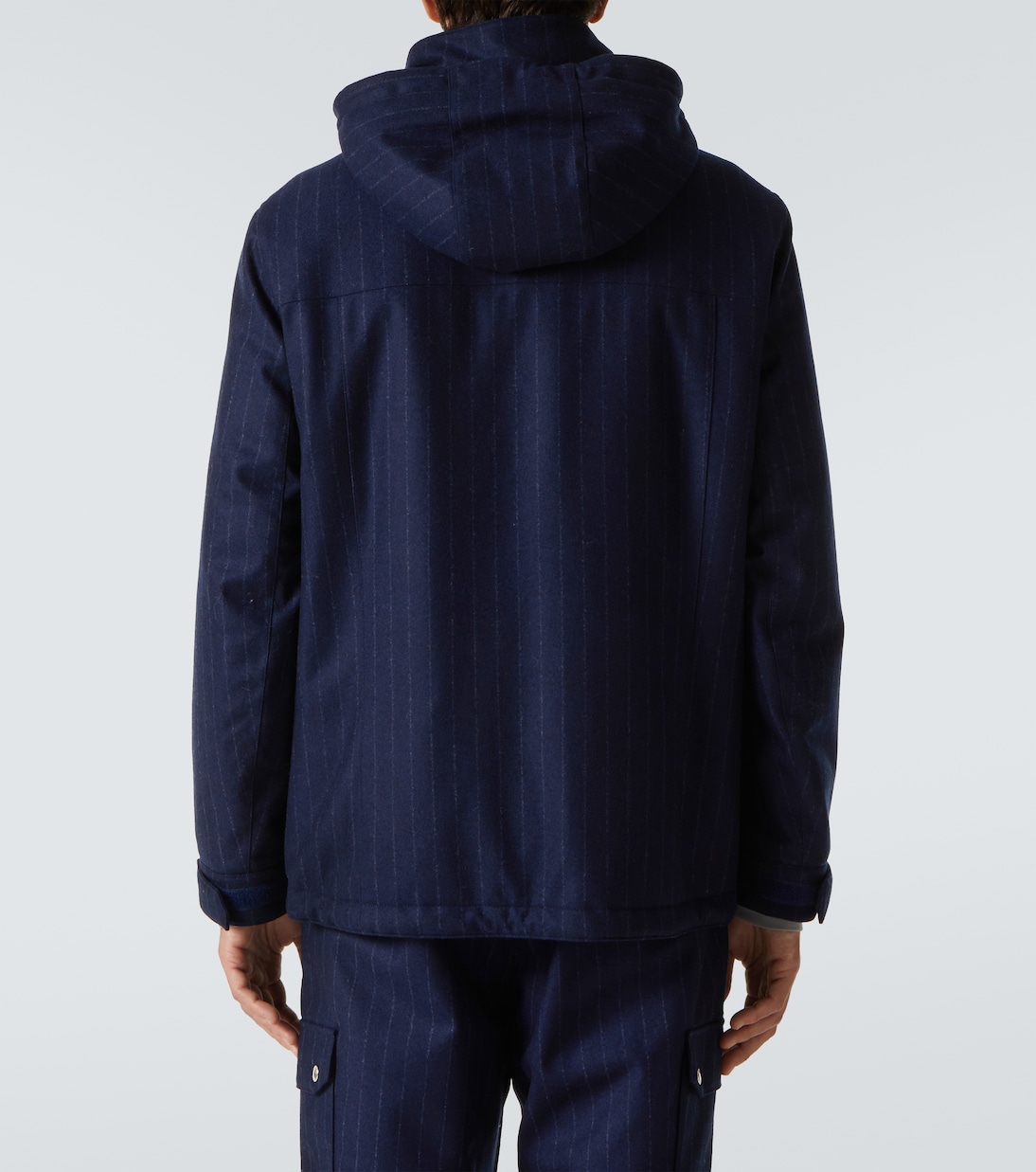 Veste de ski en flanelle de laine vierge | Brunello Cucinelli