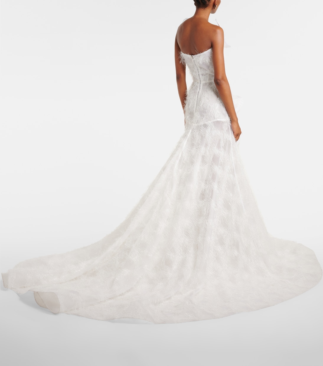 Bridal - Abito lungo Enamour in misto seta | Maticevski