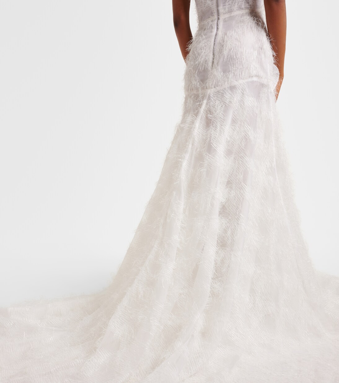 Bridal - Abito lungo Enamour in misto seta | Maticevski