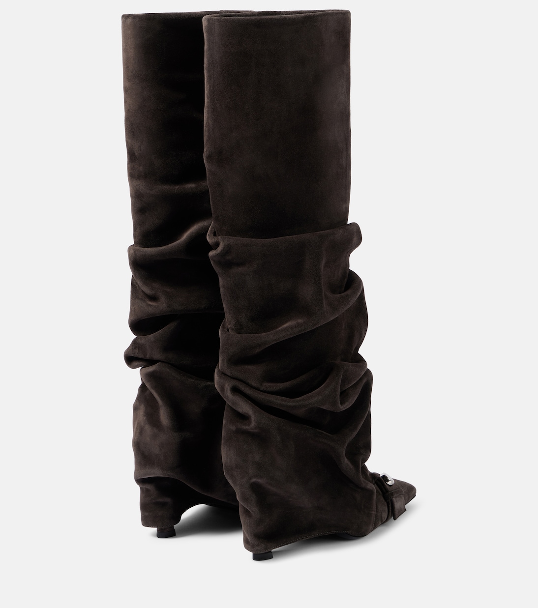 Botas altas Juno 95 de ante | The Attico