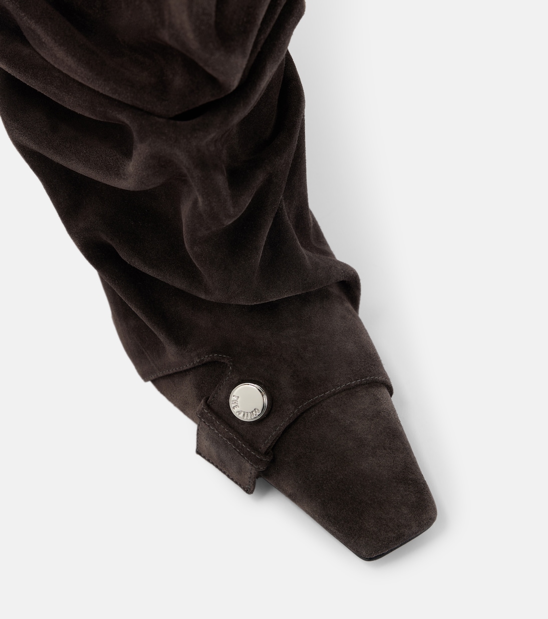 Botas altas Juno 95 de ante | The Attico