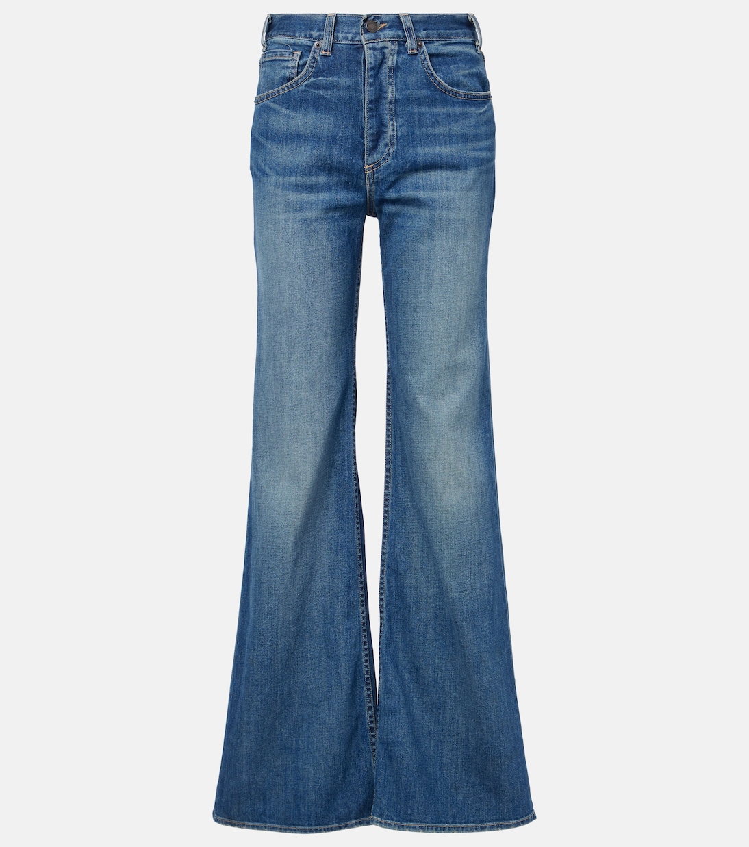 Terrell high-rise bootcut jeans | Nili Lotan