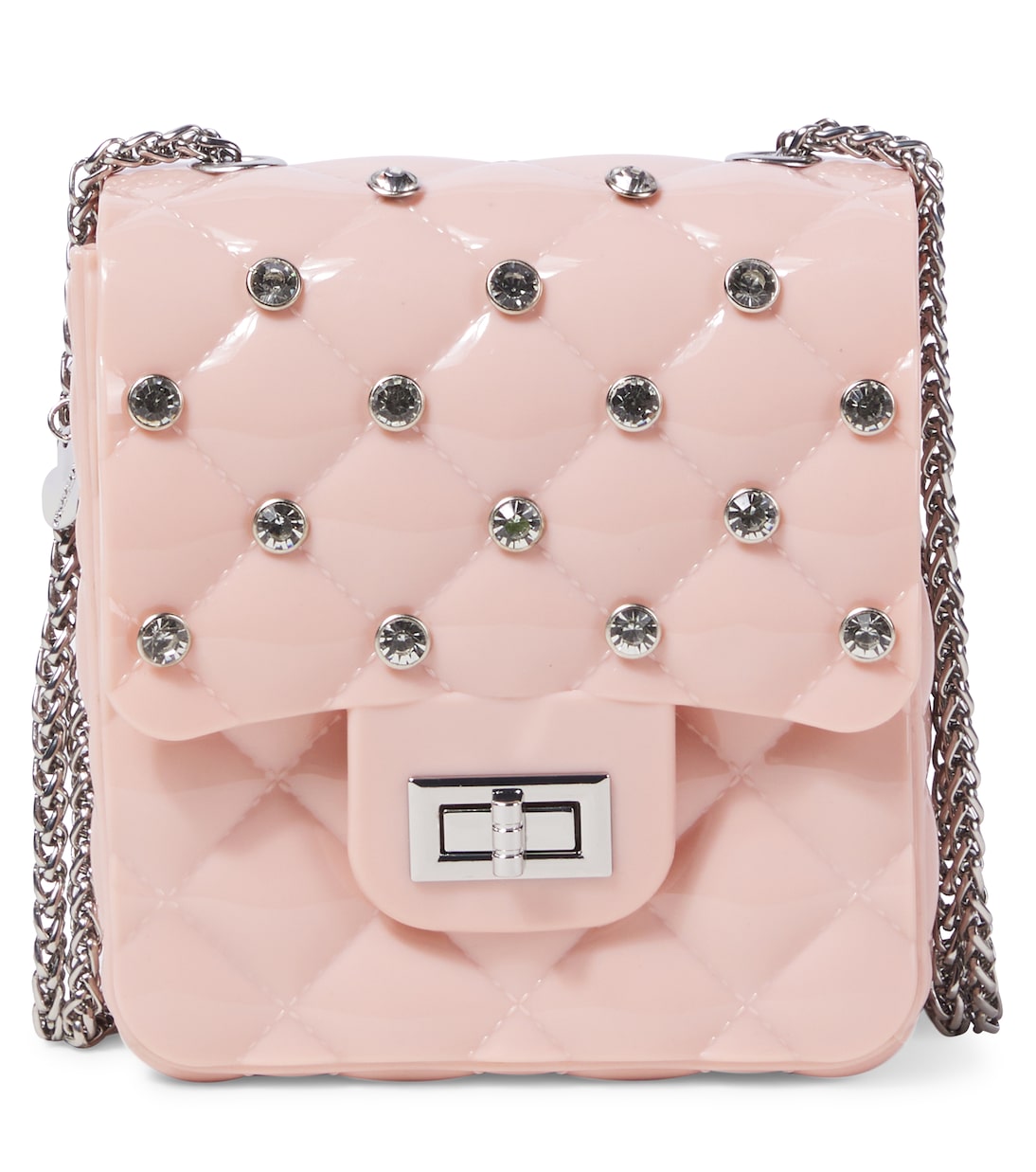 Borsa a spalla in PVC con decorazioni | Monnalisa