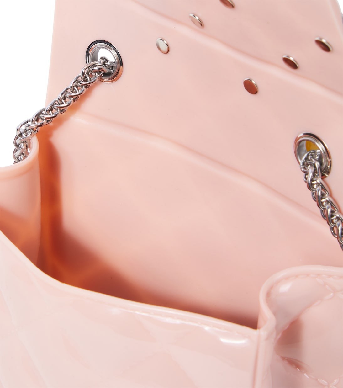 Borsa a spalla in PVC con decorazioni | Monnalisa