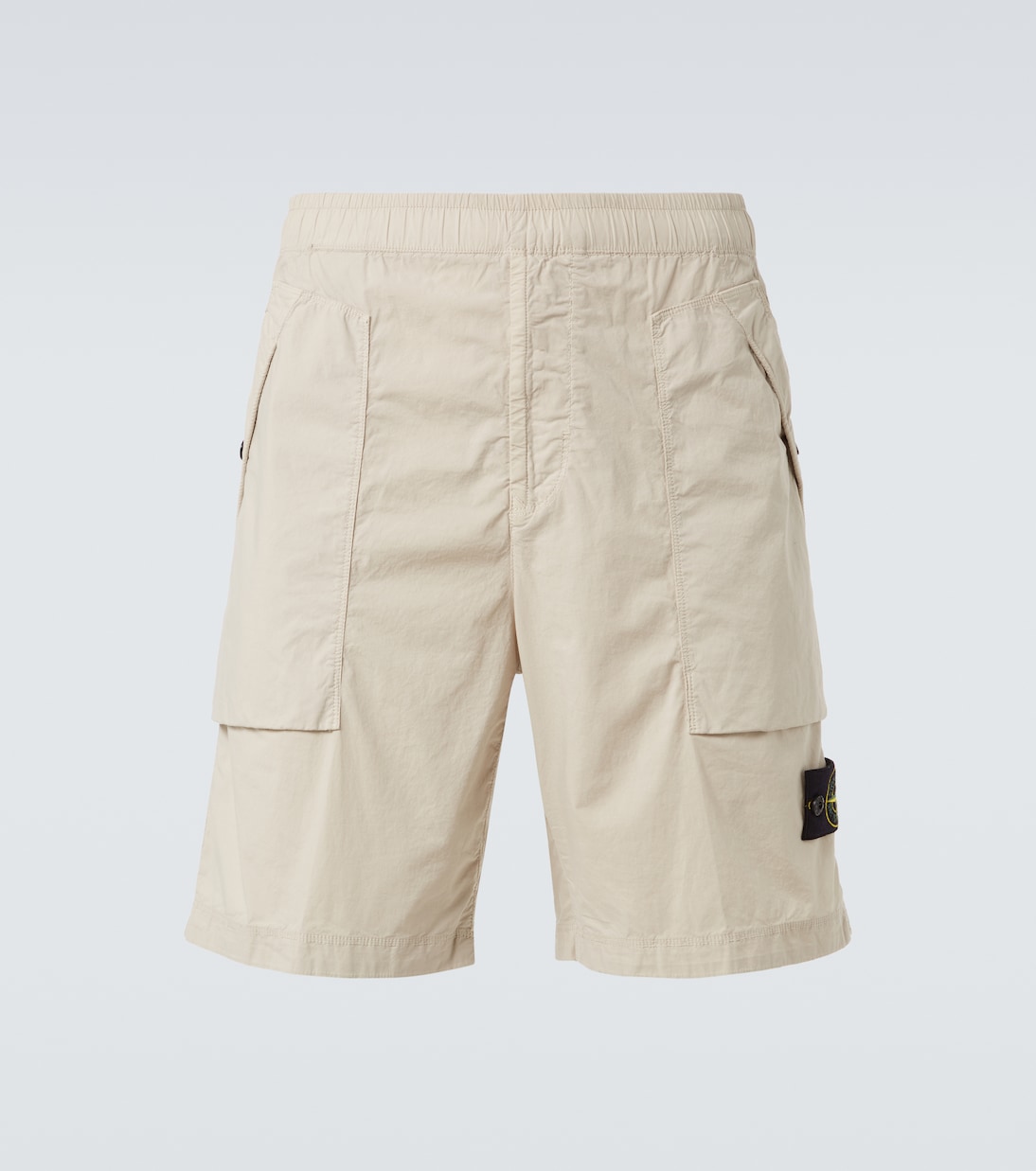 Shorts cargo Compass in misto cotone | Stone Island
