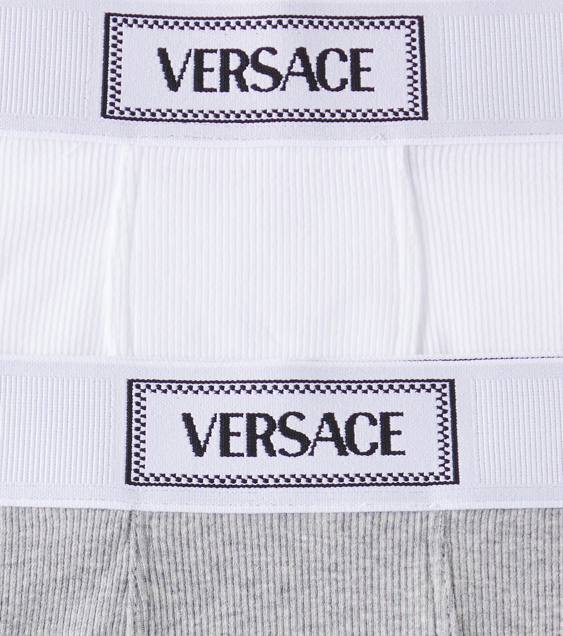 Set of 2 cotton-blend jersey boxer briefs | Versace Kids