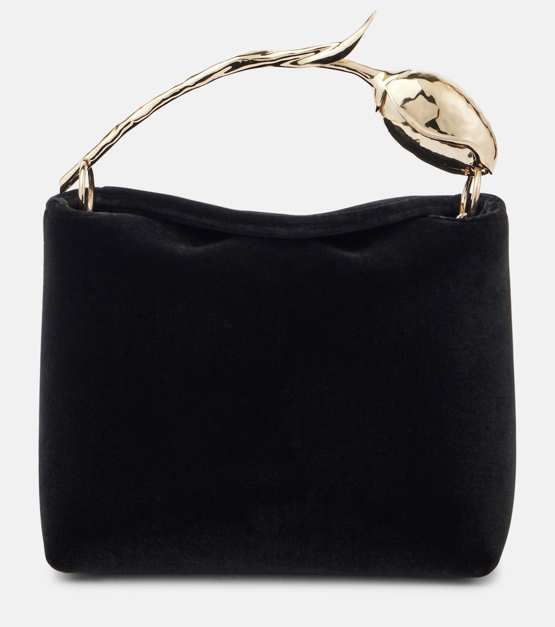 Tote Bloom Mini aus Samt | Erdem