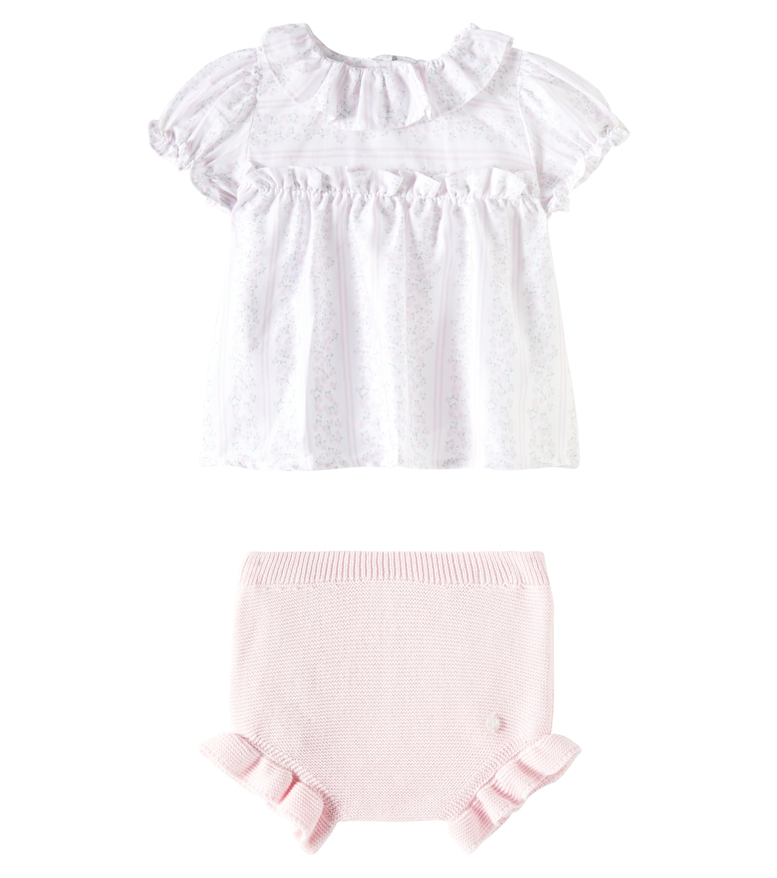 Bebé - set de vestido y braga de algodón | Patachou