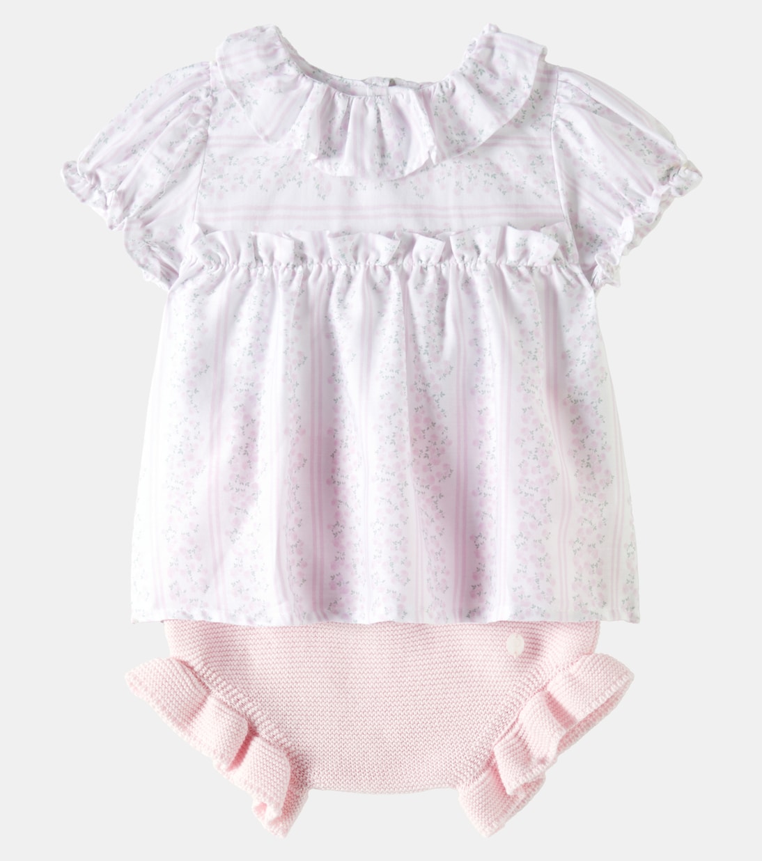 Bebé - set de vestido y braga de algodón | Patachou