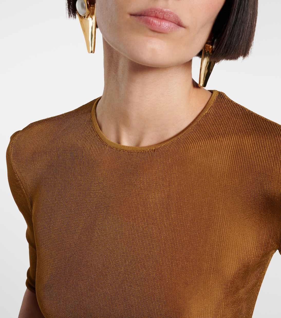 Top Cassandre in maglia | Saint Laurent