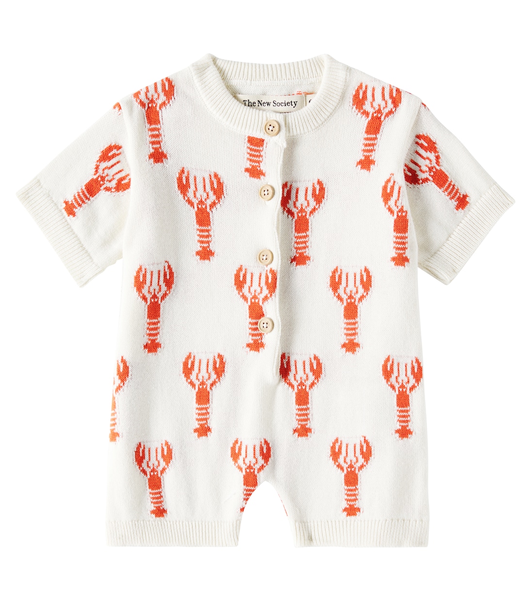 Baby - Tuta corta Oia in cotone | The New Society