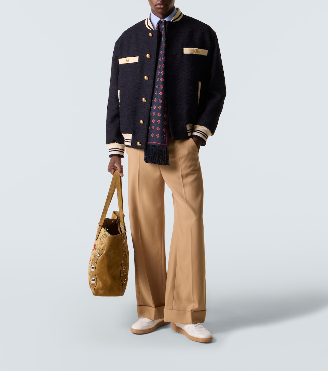 Veste bomber en tweed | Valentino